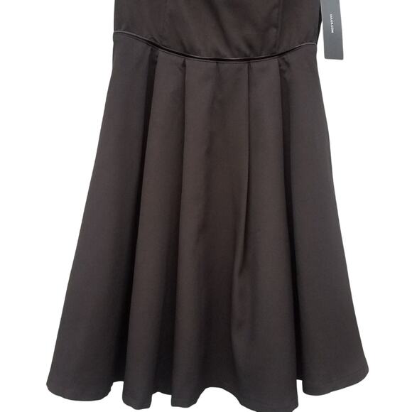 Lulus | Little Black Dress Swing Skirt Fit and Flair Low Back Small - Picture 3 of 7